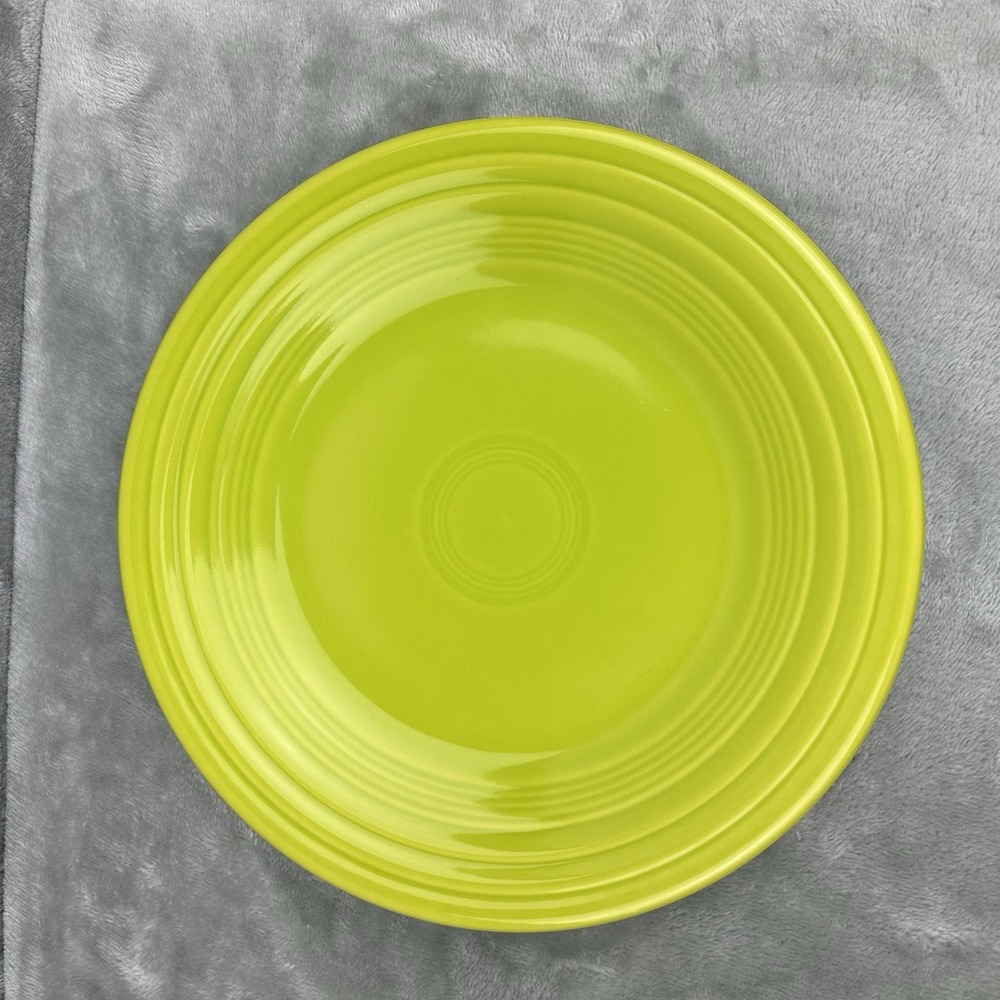 Fiesta Fiestaware Homer Laughlin Luncheon Plate Lemongrass